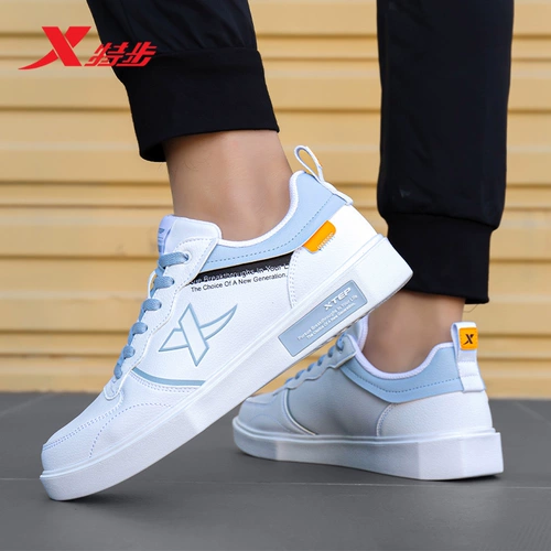 Xtep, кроссовки, спортивная обувь для отдыха, повседневная обувь, белая белая обувь