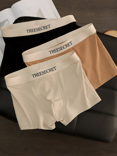 Underwear Boys' Cotton Boxer Shorts 2025 New Cotton Antibacterial Breathable Pants Youth Sports Men's Pants