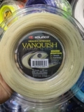 Solinco Теннисная линия Vanquish, вращающийся мяч с контролем, эластичная мягкая линия, имитация овечьей кишки, линия ракетки 1,20, свободная линия, большая пластина