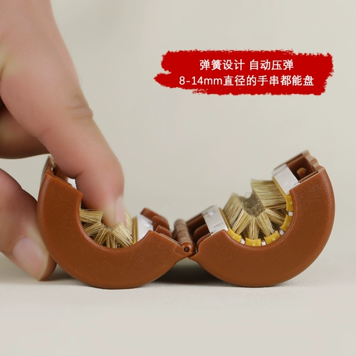 Wenwan Brush Small Diamond Brush Pork Nano -nano -Soft круглый цилиндр ленивый диск для игры в инструмент шашлыка для мякоти