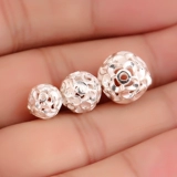 Украшение-шарик, бусины, плетеный браслет из красной нити, агатовый аксессуар, серебро 925 пробы