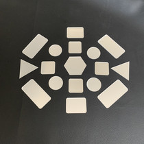 Customized small mirror imitation glass mirror HD flat mirror reflective props art physics experiment reflective mirror