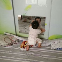 Acrylic mirror safety explosion-proof baby mirror early education treasure mirror Ha Ha mirror shatterproof cognitive puzzle 03-6 years old