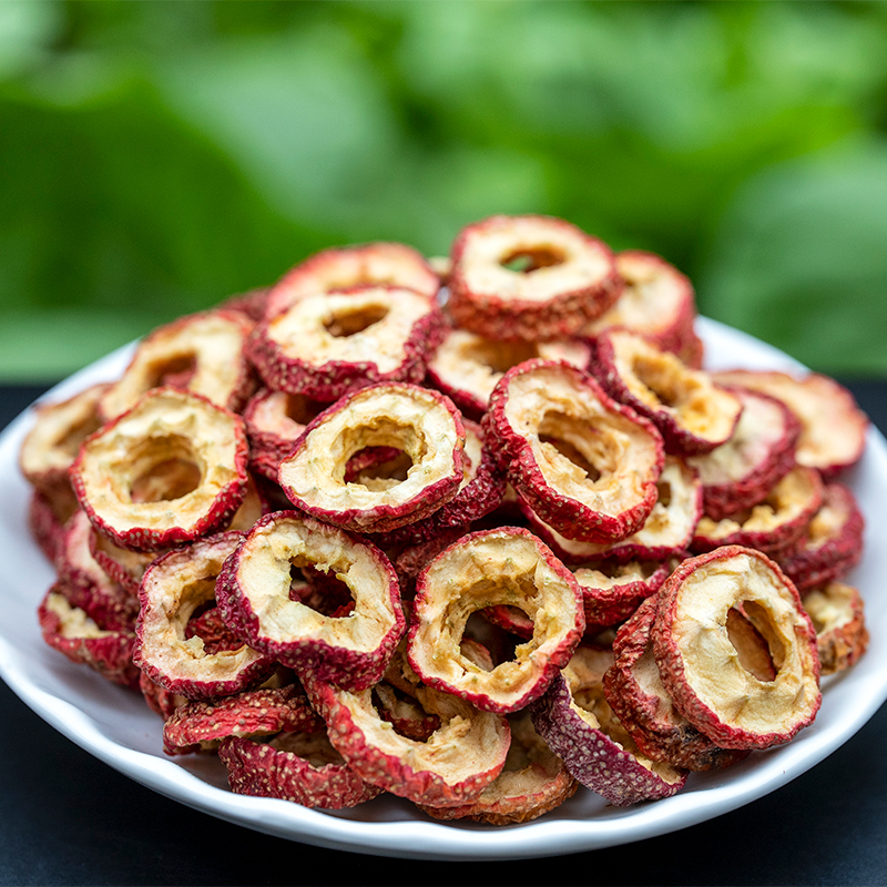 Yi presents seedless to seed hawthorn dry sheet Ring Bubble Drink Tea Fruit fresh snacks Canned Hollow Original Taste 150g