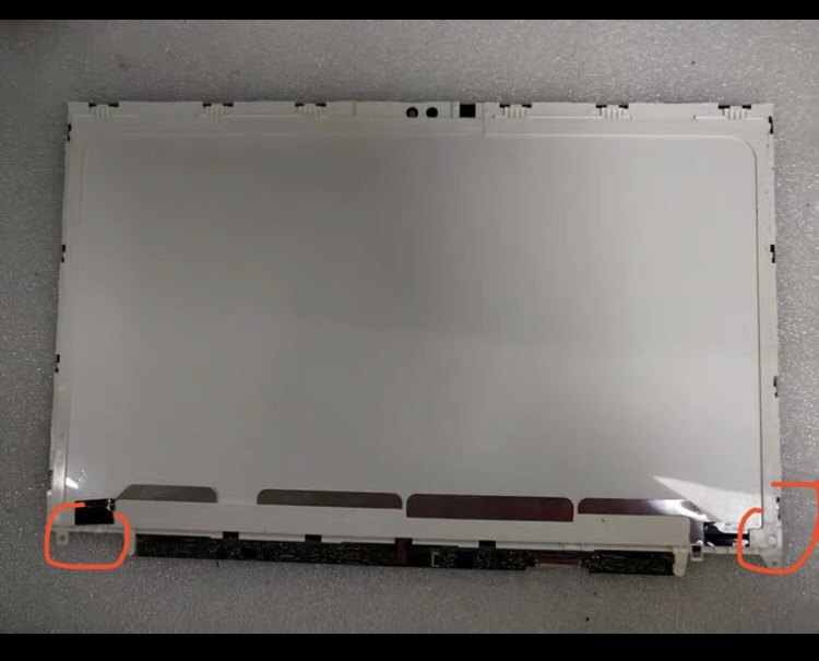 Acer M5-581G T LCD screen LP156WH6-TJA1 F2156WH6 buckle push up bottom 2 corners