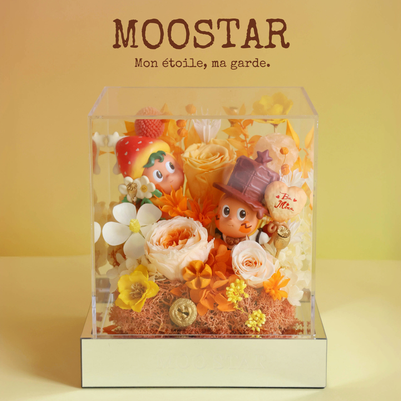 【Gilded Series】Star Man Sweet Confession Eternal Flower Rose Gift Box Wedding Qixi Birthday Gift Commemorative 【Gilded Series】Star Man Sweet Confession Eternal Flower Rose Gift Box Wedding Qixi Birthday Gift Commemorative