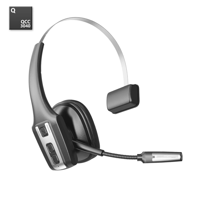 Amazon's Popular Call-Handling Noise-Canceling Enc V5.3 Bluetooth Headset for Cross-Border Truck Drivers and Couriers, Wireless