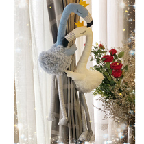 Cartoon curtain buckle ring tie drawstring tie hook cute simple modern room decoration wedding high-end