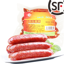 Double - flower sausage 150g Benxi specially produced northeast Xiang Xiang convenient cooked food ready - to - eat pork snack Liaoning famous brand