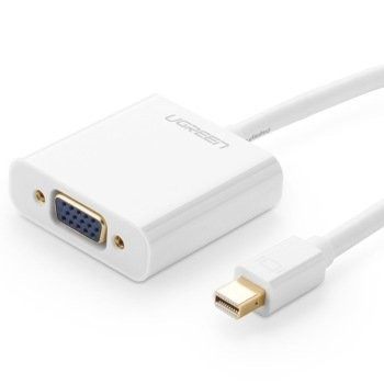 Green Union Mini DP turns to VGA adapter for Apple notebook Macbook projection 10458 10459