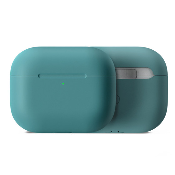 Airpodspro2 보호 커버 가을과 겨울에 적합 Apple 이어폰 케이스 2세대 보호 케이스 무선 Bluetooth 2세대 및 3세대 액체 실리콘 낙하 방지 소프트 1 남성 및 여성 airpods3 상자 USBC 입 소프트