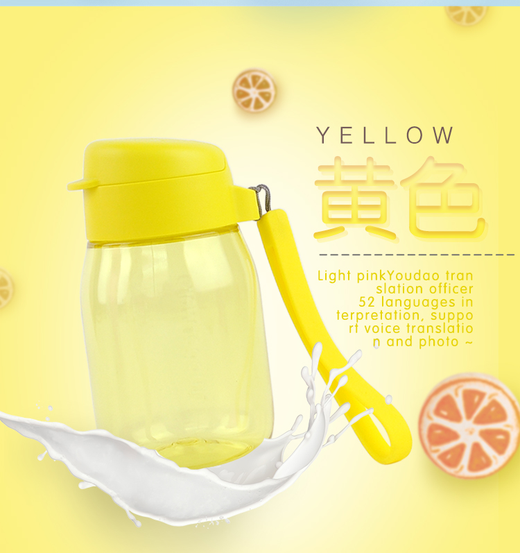 Tupperware Penguin Doodle Cup CC sippy cup dễ thương nam và nữ sinh viên cầm tay rò rỉ sáng tạo chính thức xác thực - Tách cốc giữ nhiệt