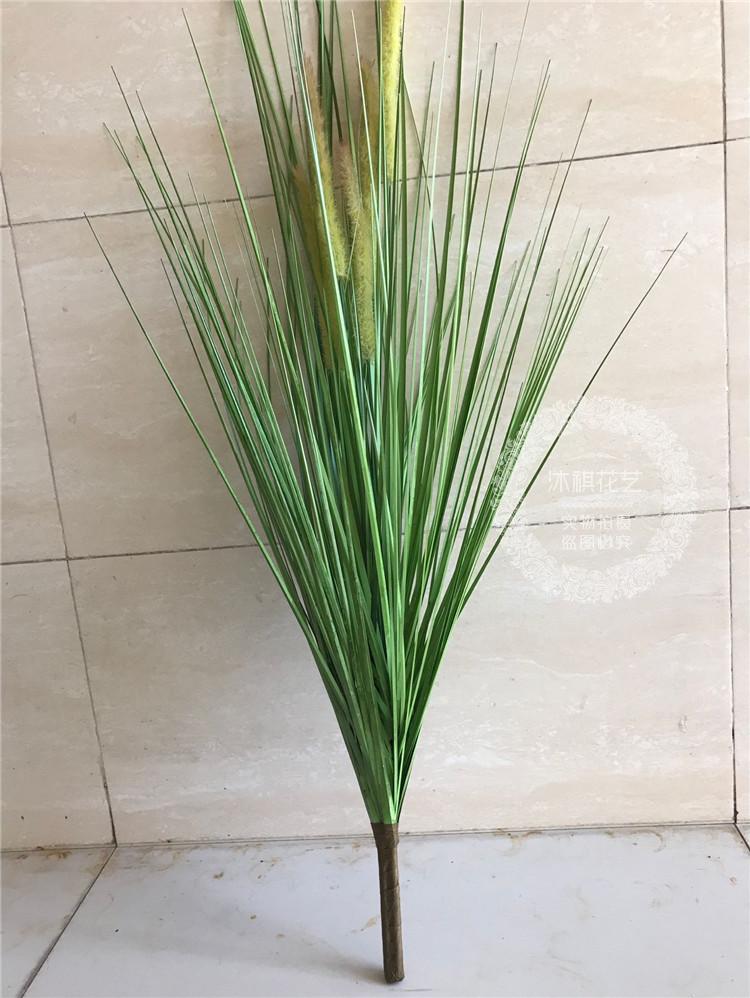 Mô phỏng cây sậy trong chậu hoa khô hoa giả hạt ngũ cốc đạo cụ thực vật thủy sinh hạ cánh trang trí cây xanh - Hoa nhân tạo / Cây / Trái cây hoa hồng giả đẹp