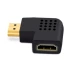 HDMI cách mạng nữ bộ chuyển đổi đầu nối khuỷu tay 90 độ - TV TV