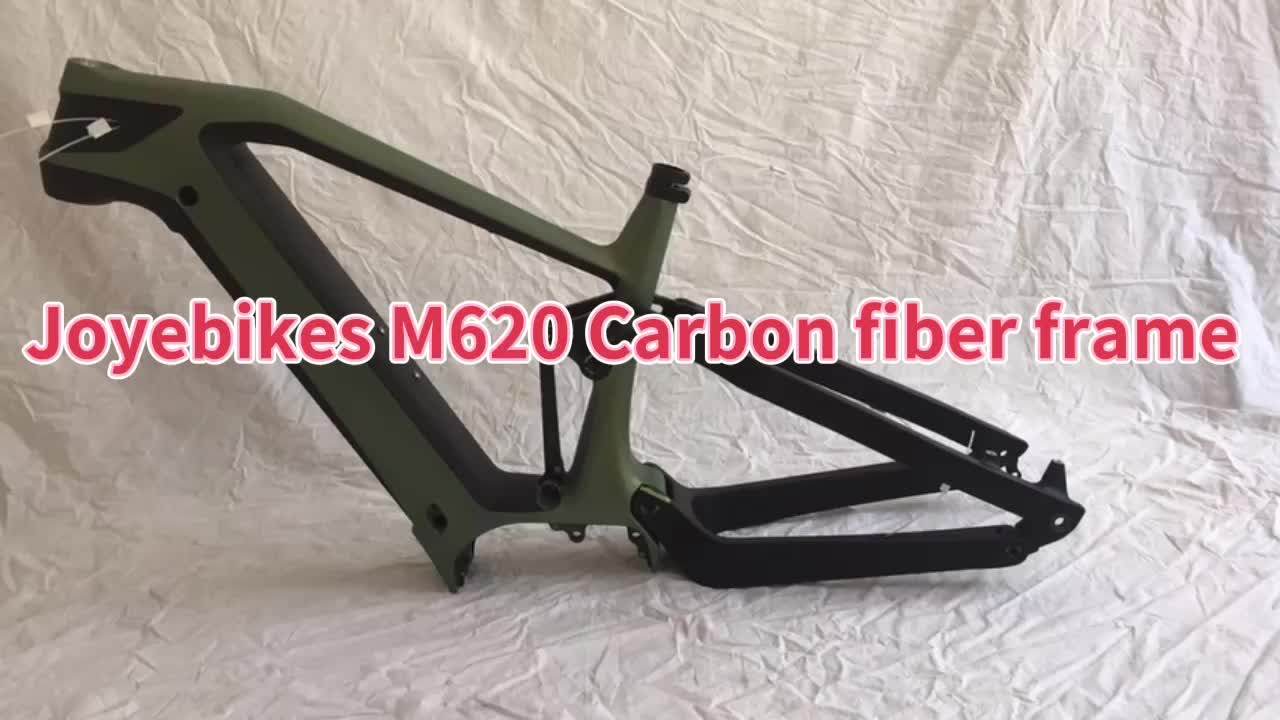 Joyebikes Full Suspension Electric Bike Carbon Frame Bafang M620 Mmg510