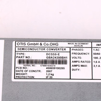 GBA24350BH1 is suitable for Otis elevator DCSS5-E door machine inverter door machine controller box accessories