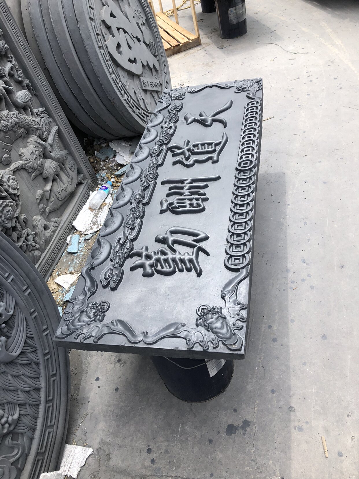 Ancient construction door plaque Brick Sculpture Pendant four-in-house antique garden forest building supports various sizes custom making-Taobao