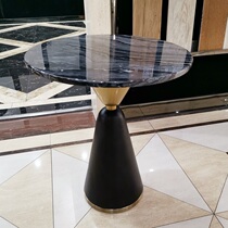 Marble Side Light Luxury Living Room Creative Tea Several Designers Horn A few simple modern small tea few furniture