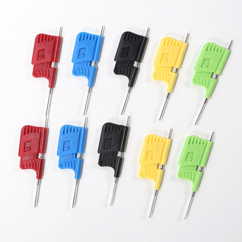 Чип универсальный тестовый крюк биос сварка папки сварки Dupont Line SDK08 Двойной крюк