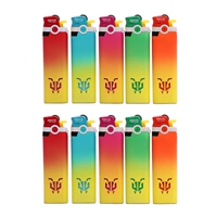 10 кусочков резины, двух цветов.