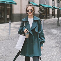 Sandro Queen2021 autumn winter new 100 hitch casual windcoat jacket with long loose pop dresses