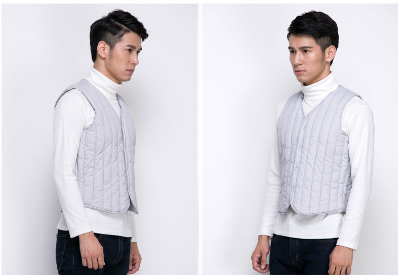 Débardeur homme gilet en coton pour hiver - Ref 1588769 Image 15