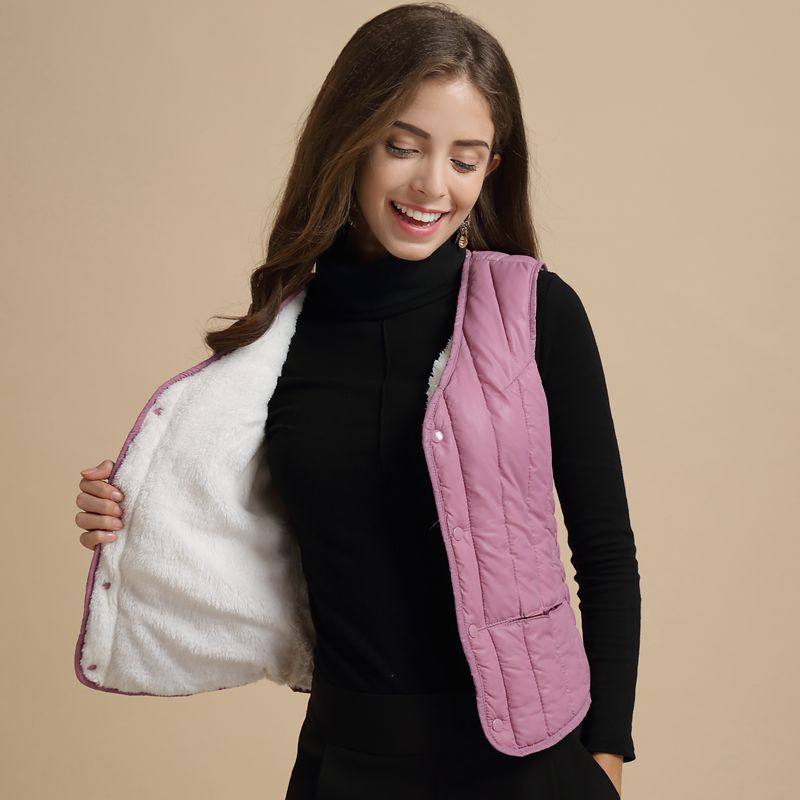 Débardeur hiver femme en Polyester - Ref 3177556 Image 1