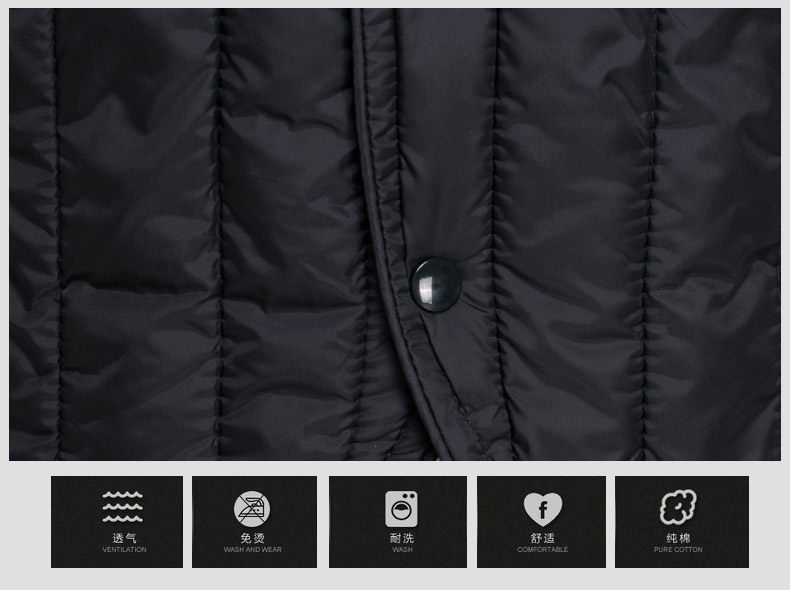 Débardeur homme gilet en coton pour hiver - Ref 1588769 Image 8