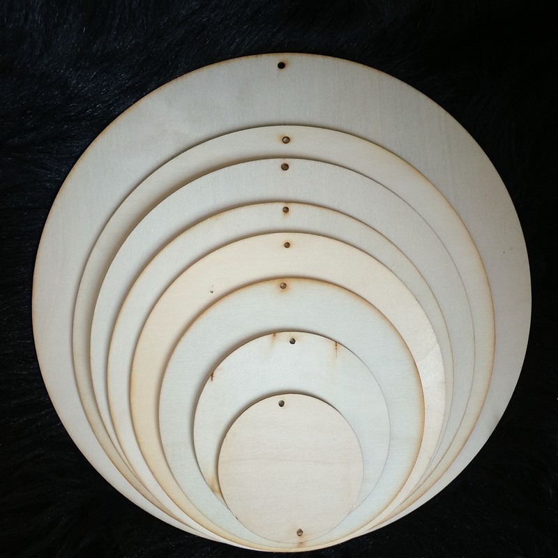 (Round Clay Plate White blank) Ultra light soil underfloor multiple specifications Creative Fine Art Manual Materials Library