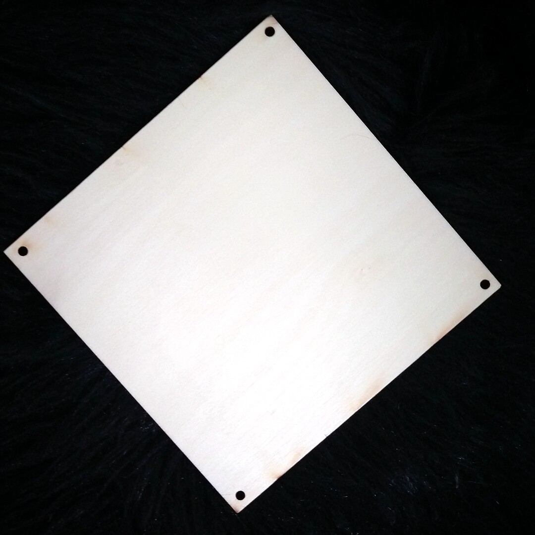 (square clay plate) ultra light soil white blastocyplate puzzle handmade Diy custom fine art class delivery tutorial