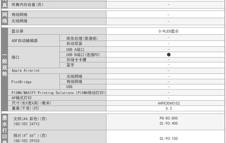 Canon Canon -E518 Экономическая печать All Machine -0903_09