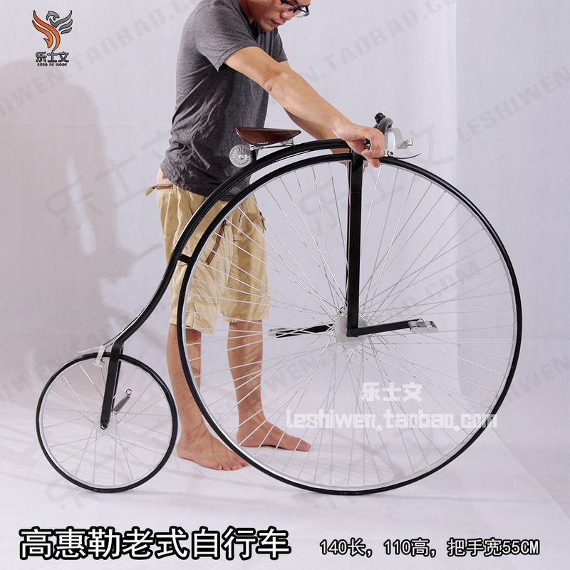 Simple and Stylish Vintage Bicycle Decoration for Home, Creative Ornament for Bars and Shops