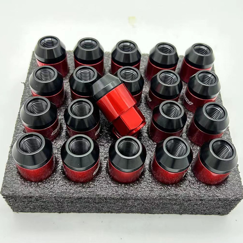 Forged Wheel Hub Screws, Grade 12.9, Extended Car Tire Nuts, Modified Wheel Hub Screws, Two-In-One Tire Nuts