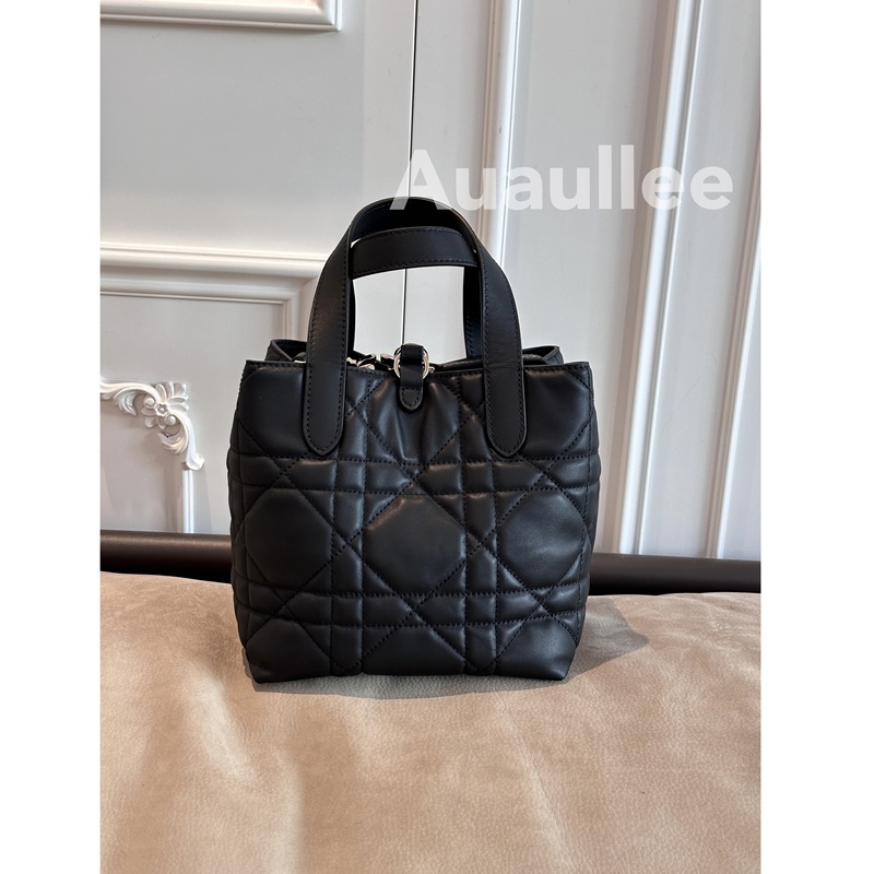 Auaullee Is the Most Fashionable! Horizontal and Vertical Diamond-Patterned Leather Tote, Exquisite Underarm Women's Bag