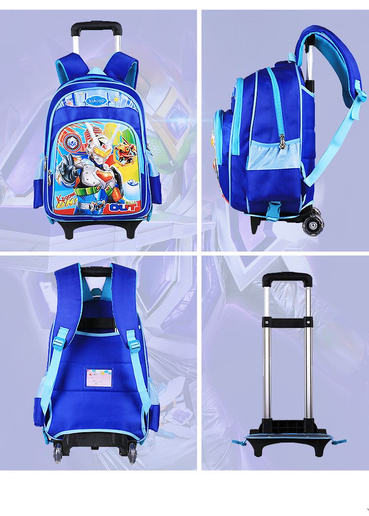 New 3D Ice Romance Children Schoolbag Cặp cứu trợ Nam và nữ Học sinh Túi hành lý Ba lô balo cho bé trai