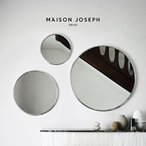 Danish imported tradition Nordic Silon Wall makeup SH decorative mirror round mirror bathroom guest restaurant