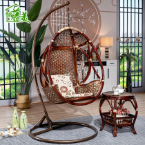 Balcony home real Vine basket swing swing adult rocking chair dormitory indoor bedroom nest hanging chair rattan chair cane chair cradle