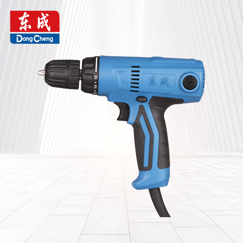 Dongcheng J1Z-FF08-10 household hand electric drill forward and reverse speed regulation torque hand electric drill driver machine screwdriver