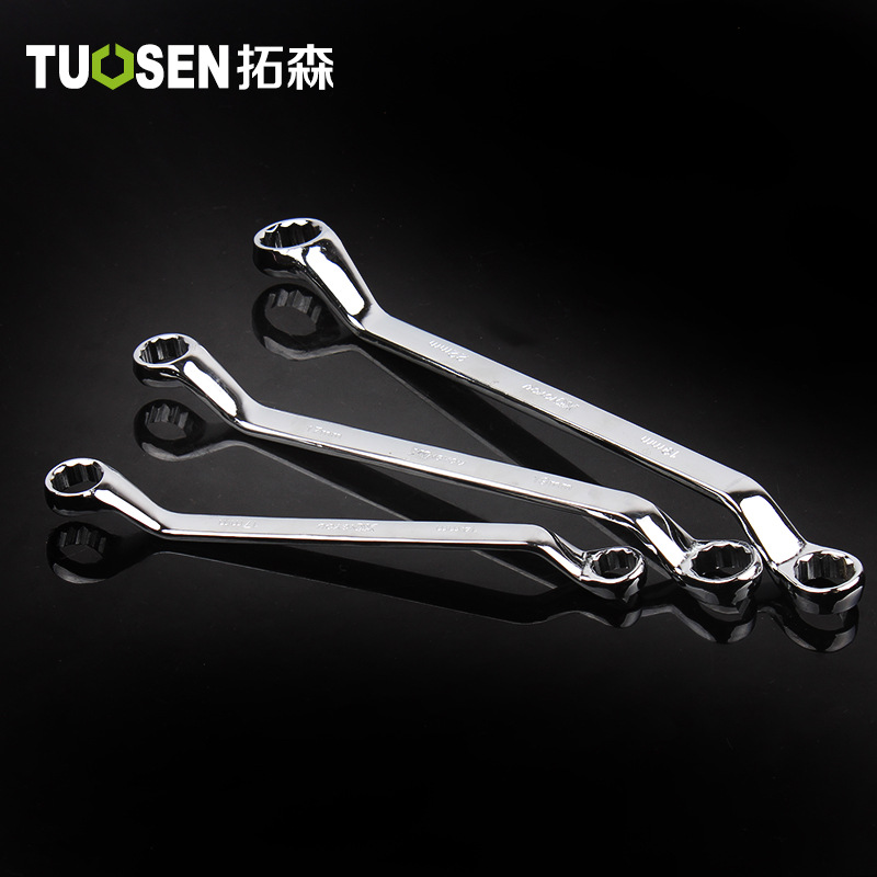 Tuosen hardware mirror plum wrench tool car repair machine repair tool double-headed glasses wrench 6-32MM