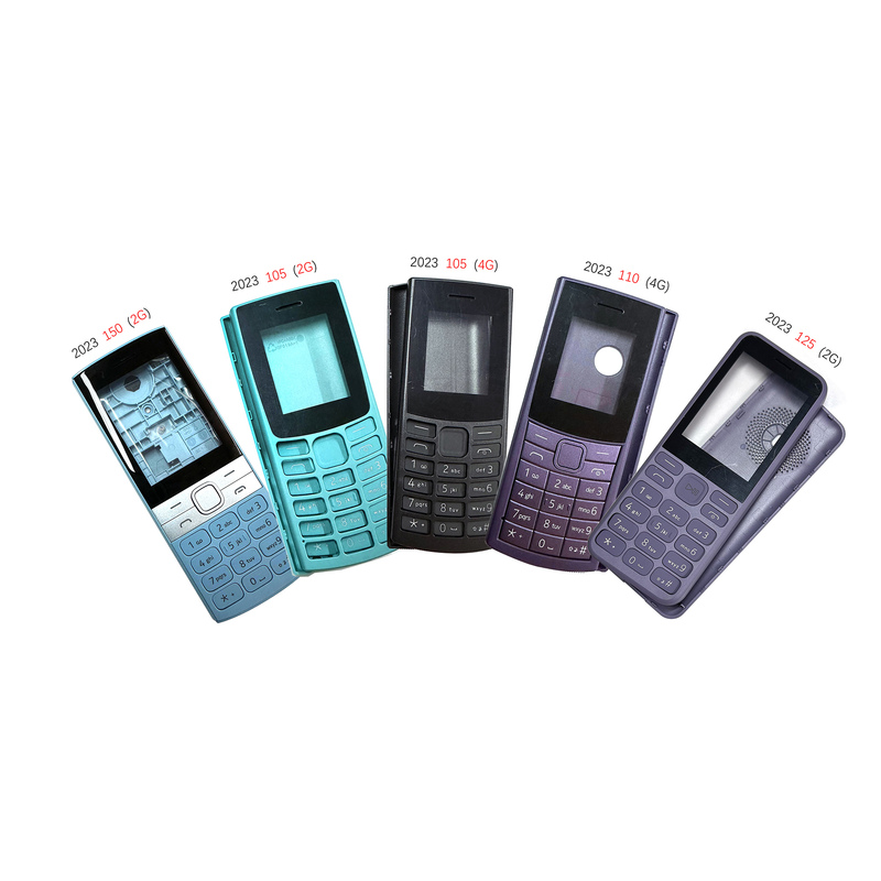 Suitable for Nokia 2023 105 2g 105 4g 110 125 150 Mobile Phone Shell, Case, Buttons