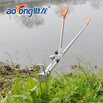 Fort rack Rod ground Rod Rod fishing rod rack support long rack ground Fork Fishing rod fishing rod fishing stand