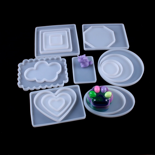 兰锦 Кристаллическая капля пластиковая плесень DIY Стоимость кремниевой платформы кремниевой платформы Круговая пластина Кругкового давления