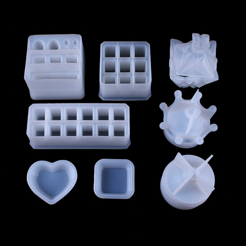 兰锦 Помада, коробка для хранения, силиконовая форма, «сделай сам»