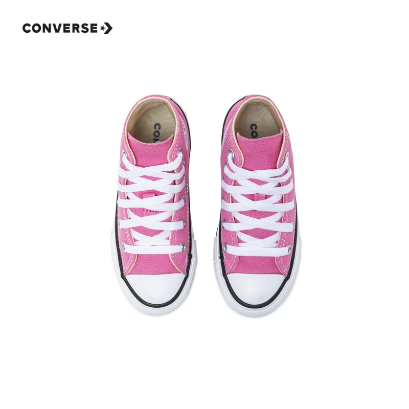 Кеды CONVERSE детские кроссовки 2022 летние новые детские ботинки девочки малышки высокие поверху розовые канвасовые кроссовки модные