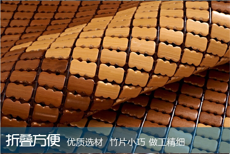 Thảm trải giường Mahjong 1,8 tấm đôi ghế mat 1,5 tre mat mạt chược chống trượt ghế gấp nệm nước