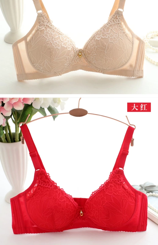 Tingma không có vòng thép bra bra chống đi kích thước lớn đồ lót mỏng