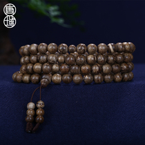 Tangyu Cambodian Bodhisattva Chess Achen Natural Fidelity Collection Aarwood Bracelet 108 Men and Women Beads Handstring