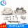 Huanglin DB44 cắm 3 hàng 44 pin đầu hàn loại dây hàn đầu nam đầu nữ D-SUB 44 vỏ kim loại