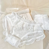 Кружевные летние тонкие сексуальные трусы, штаны, выпускной вечер, французский стиль