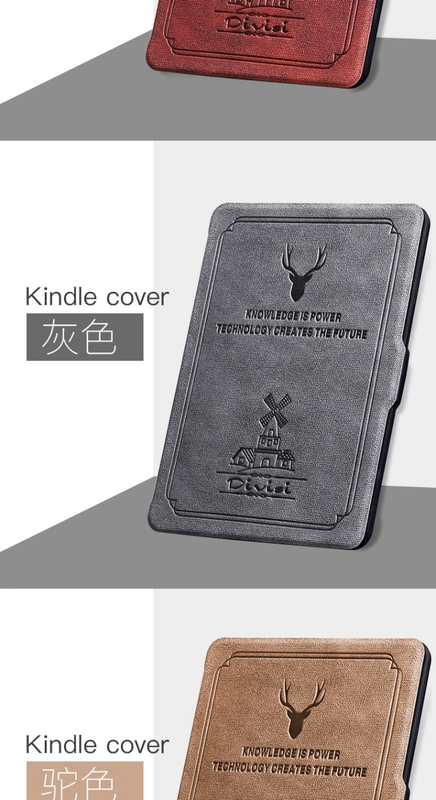 Cổ điển thương hiệu nổi tiếng microphone đệm kindle e-book Sheepshead vỏ bảo vệ tay áo vỏ mềm mới paperwhite cao cấp - Phụ kiện sách điện tử